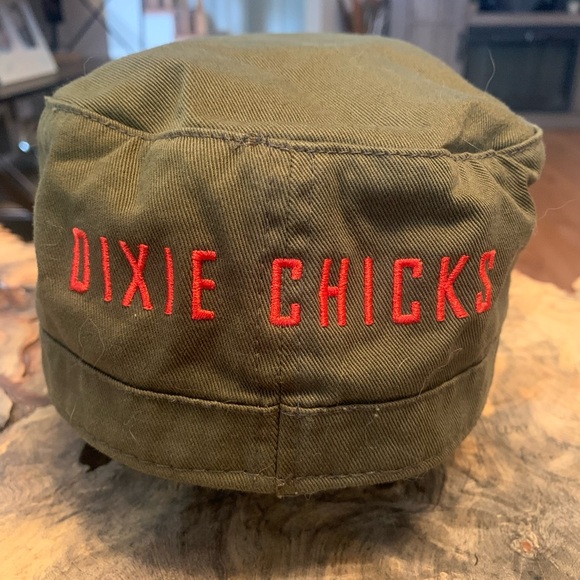Rare Dixie Chicks Olive Green Cadet Cap by Magic Headwear - Size S - Picture 4 of 8